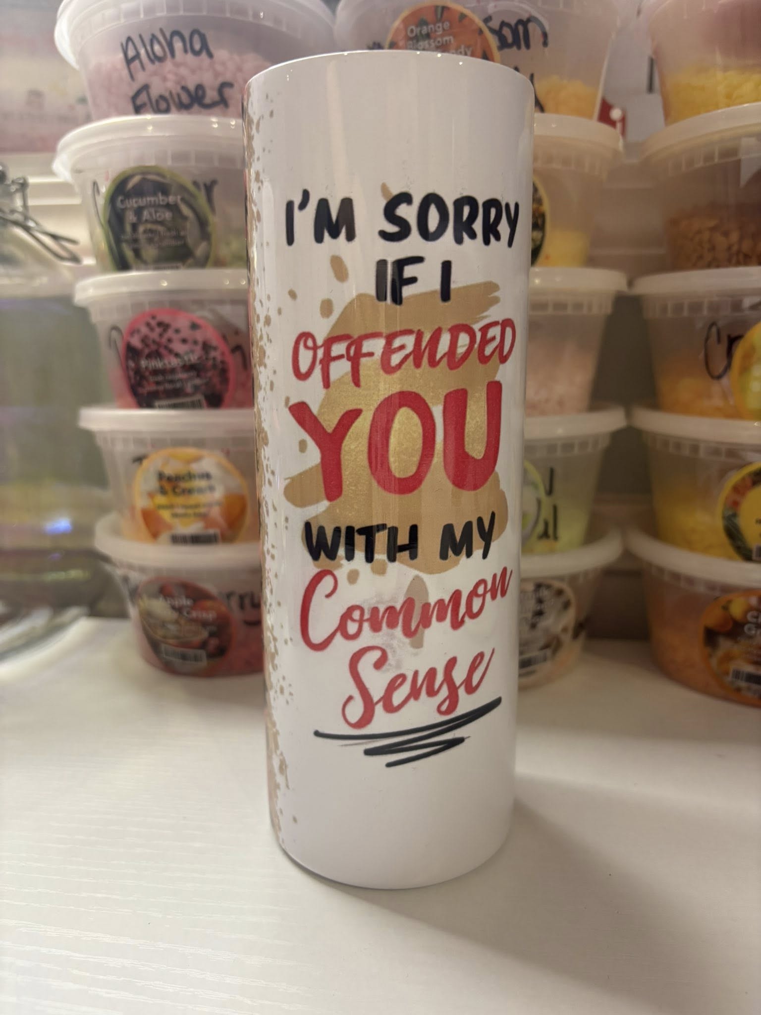 Offended by Common Sense 20oz Tumbler