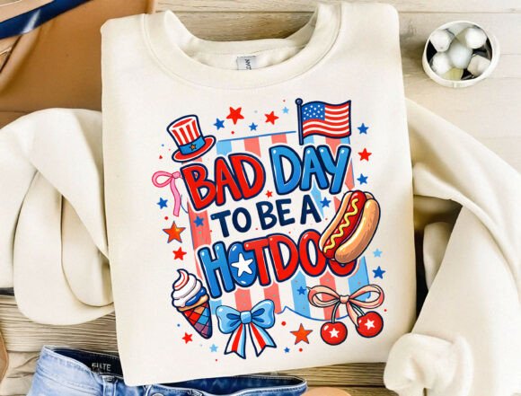 Bad day Hot-dog Sweatshirt
